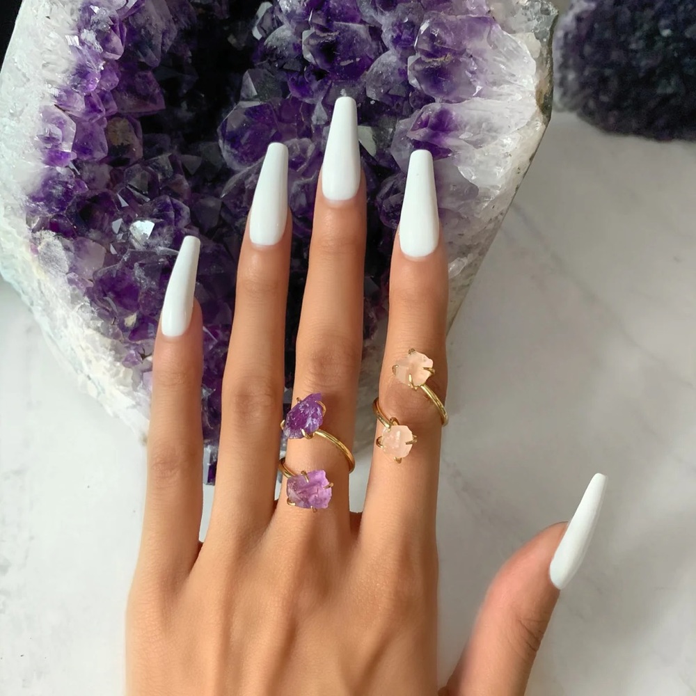 Beau Life Crystal Rings
